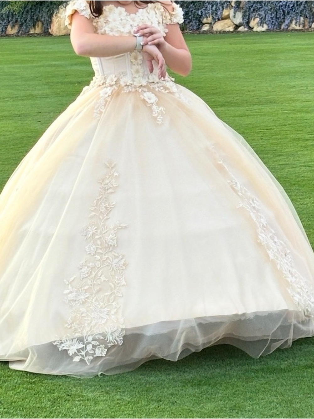 Beautiful party, homecoming prom or quinceañera dress